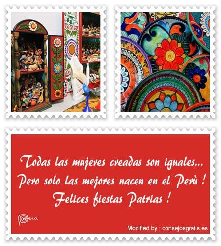 Bonitos saludos de Fiestas Patrias Perú para Facebook.#SaludosDeFiestasPatrias,#SaludosFeliz28DeJulio,#TarjetasPara28DeJulio