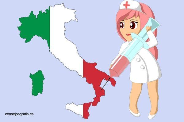 ofertas de trabajo para Enfermeras en Italia