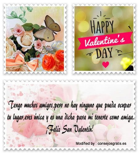 Frases y mensajes románticos para San Valentín.#MensajesDeAmorYamistadParaAmigas