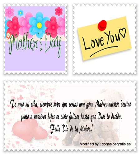 Los mejores textos para enviar el Día de la Madre por Messenger.#SaludosPorElDíaDeLaMadreParaMiEsposa,#DedicatoriasPorElDíaDeLaMadreParaMiEsposa