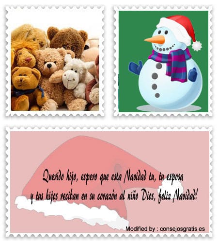 Bonitos mensajes de Navidad para enviar a mis hijos por WhatsApp.#SaludosDeNavidadParaHijos 