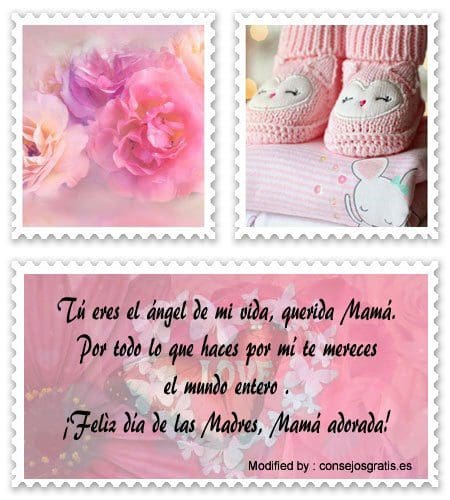 Originales mensajes para el Día de la Madre para dedicar.#SaludosPorDíaDeLaMadre