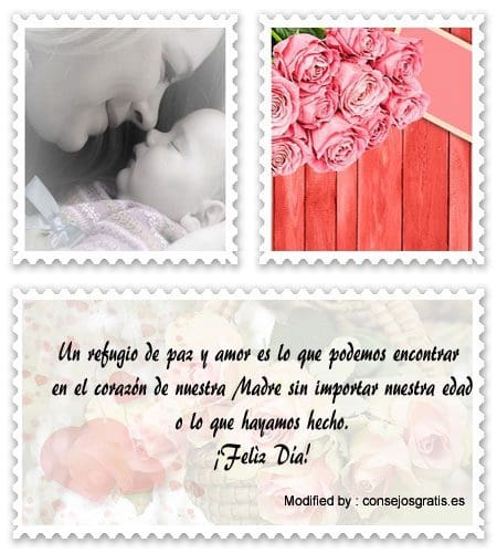 Descargar mensajes bonitos para el Día de la Madre para Facebook.#FrasesPorDíaDeLaMadre