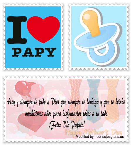Tarjetas con mensajes por el Día del Padre.#DedicatoriasParaParaDiaDelPadre,#MensajesParaDiaDelPadre