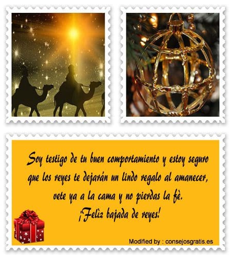 Poemas bonitos para dedicar la Noche de Reyes.#DeseosParaNocheDeReyes