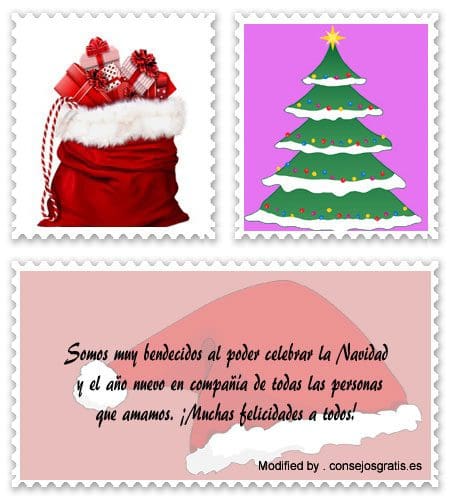 frases por Navidad y Año Nuevo para Facebook.#SaludosNavidenosParaDedicar