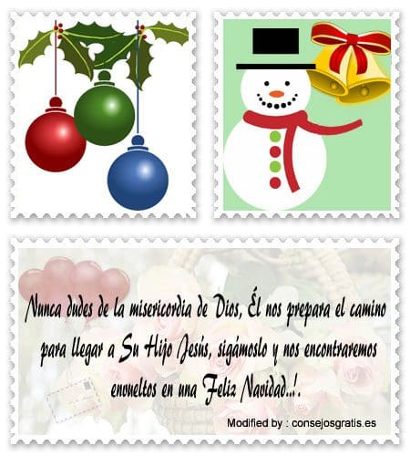 Frases con imágenes de Navidad para Facebook.#SaludosNavidenos