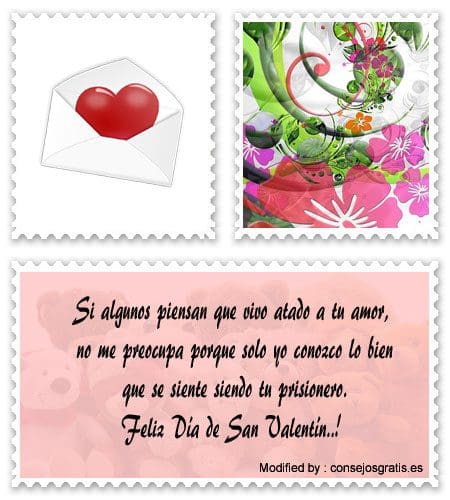 Frases y mensajes románticos para San Valentín.#FrasesFelizSanValentín