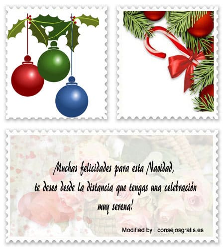 Bonitas tarjetas con frases de amor para Navidad.#SaludosDeFelízNavidad