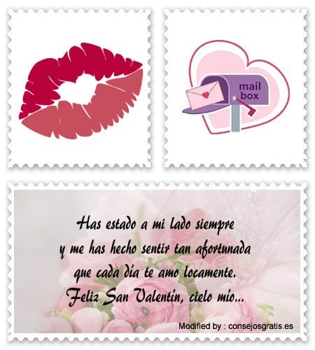 bonitas frases románticas para San Valentín para novios