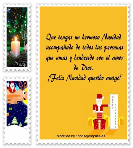 enviar tarjetas de Felíz Navidad para un amigo