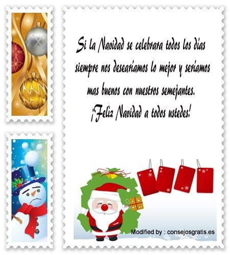 tarjetas con frases de Navidad para Facebook
