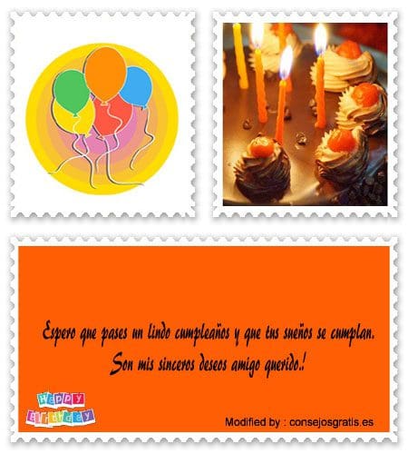 Tarjetas feliz cumpleaños para compartir en Facebook.#FelízCumpleañoMensajes