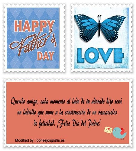 los mejores saludos para el Día del Padre para Facebook.#MensajesPorDíaDelPadreParaAmigos