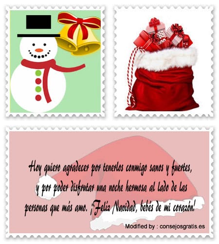 Buscar bonitos y originales saludos para enviar en Navidad por WhatsApp a un hijo.#SaludosDeNavidadParaMisHijos