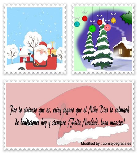 Bellos y originales mensajes de Felíz Navidad.#MensajesDeNavidadParaMiMaestro,#DeseosNavideñosParaMiMaestro,#FrasesNavideñasParaMiMaestro