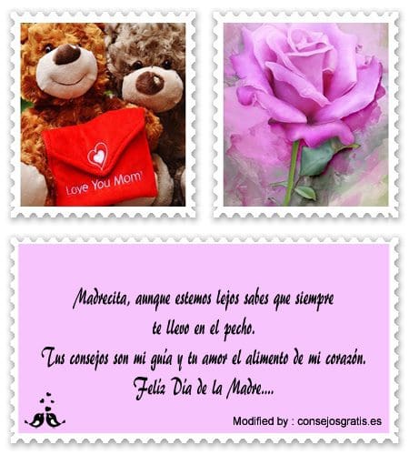 tarjetas con mensajes por el Día de la Madre a la distancia.#SaludosPorElDíaDeLaMadreAlaDistancia