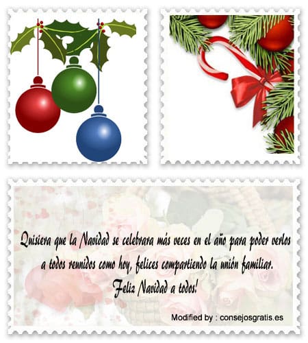 Descargar mensajes bonitos de Navidad para Facebook .#FrasesBonitasDeNavidad
