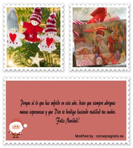 Bellos y originales mensajes de Navidad para mandar por WhatsApp.#TextosNavideños