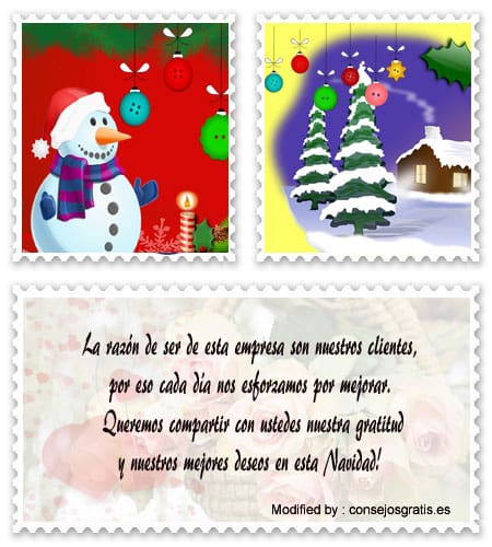 Originales frases para enviar en Navidad empresariales.#SaludosDeNavidadParaClientes