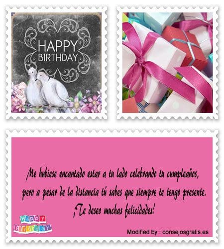 frases y tarjetas de feliz cumpleaños para enviar.#SaludosDeCumpleaños 