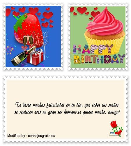 tarjetas feliz cumpleaños para compartir en Facebook.#MensajesDeCumpleaños