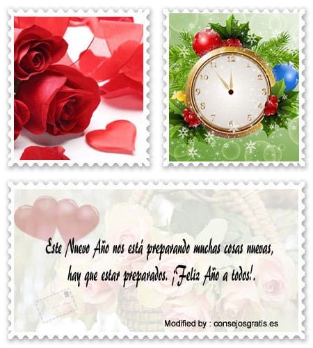 Bonitas tarjetas con dedicatorias de amor de año nuevo.#SaludosDeAñoNuevoParaReflexionar
