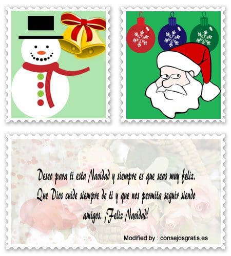 Frases y tarjetas de Navidad para enviar por celular.#MensajesNavideñosParaAmigos