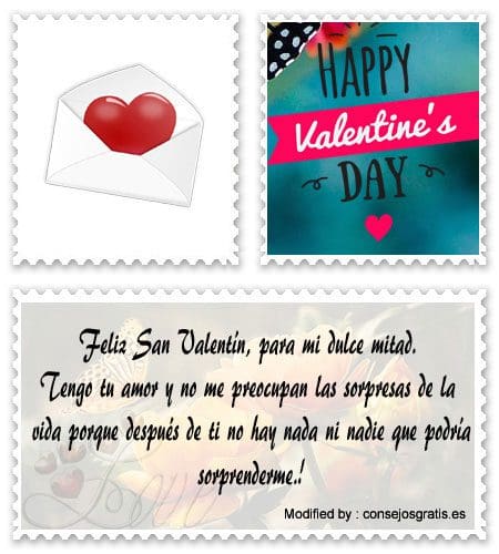 Textos bonitos de amor para San Valentín para WhatsApp.#MensajesBonitosDeSanValentín