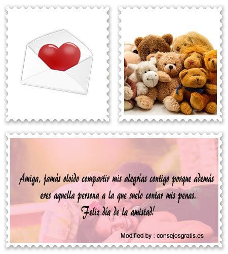 Mensajes bonitos de Amor y Amistad para dedicar a mi enamorada por WhatsApp.#SaludosPorElDíaDeLaAmistad