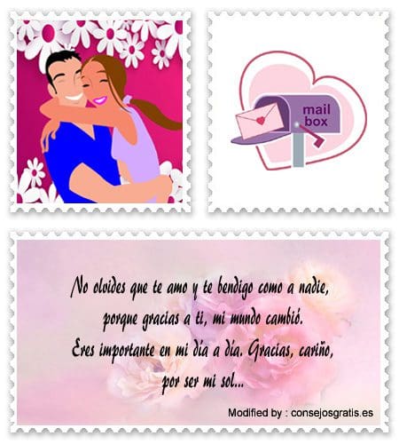 Buscar las mejores palabras y tarjetas románticas para enviar a mi novia por WhatsApp.#PoemasDeAmorParaNovios,#PoemasParaEnamorados,#FrasesDeAmorParaEnamorar