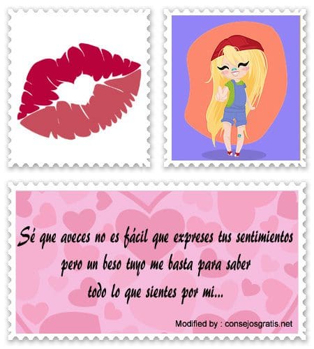 Las mejores frases de besos para mi amor para copiar.#FrasesRománticas