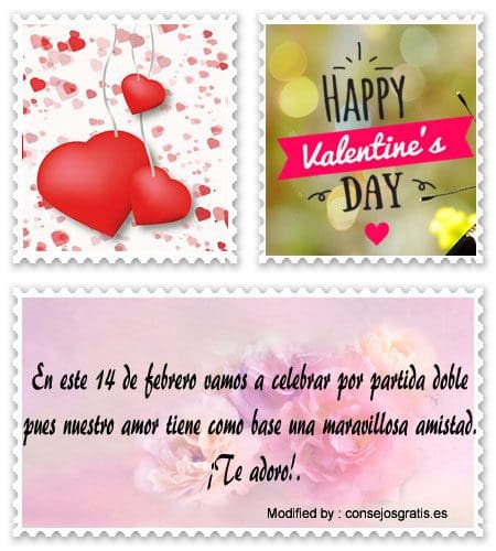 Frases y mensajes románticos para el 14 de Febrero.#SaludosParaEl14DeFebrero