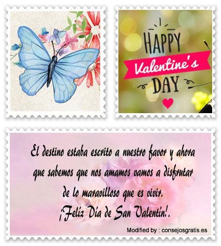 bonitas frases románticas para San Valentín para novios.#SaludosParaEl14DeFebrero