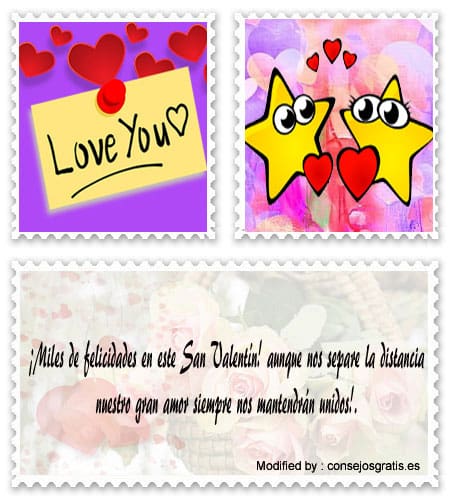 Mensajes de amor para novios por San Valentín para whatsapp.#FrasesDeSanValentín,#TextosDeAmorParaSanValentín