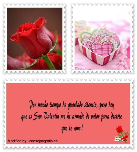 Textos bonitos de amor para San Valentín para WhatsApp.#SaludosPorElDíaDelAmor