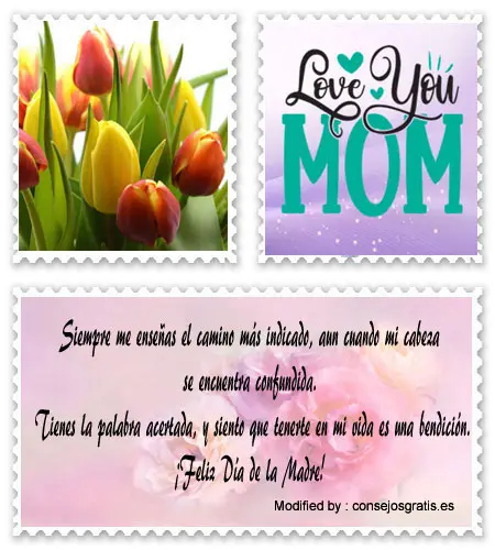 Los mejores textos para enviar el Día de la Madre por Messenger.#SaludosDíaDeLaMadreParaMadrina