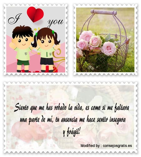 Bonitos textos románticos para enviar a mi amor por WhatsApp Descargar pensamientos bonitos sobre el amor para Facebook.#FrasesRomanticas,#MensajesDeAmor,#FrasesDeAmor