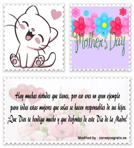 Descargar originales dedicatorias para el Día de la Madre.#SaludosPorDíaDeLaMadresSoltera,.#TarjetasPorDíaDeLaMadresSoltera 