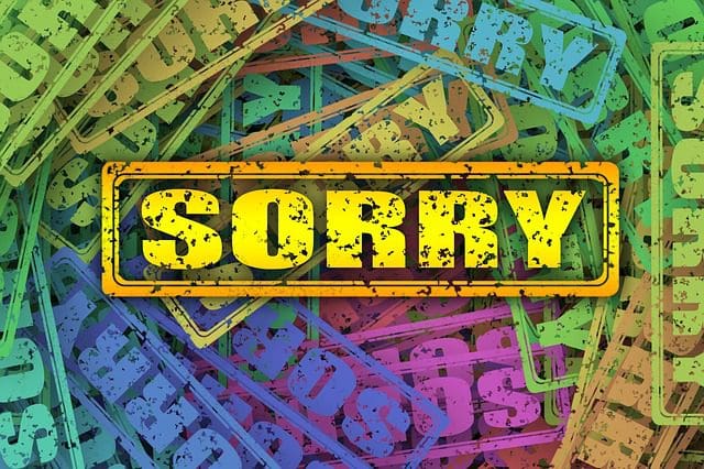 buscar bonitas palabras para pedir disculpas a tu pareja