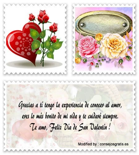 Buscar románticas palabras por San Valentín para Facebook