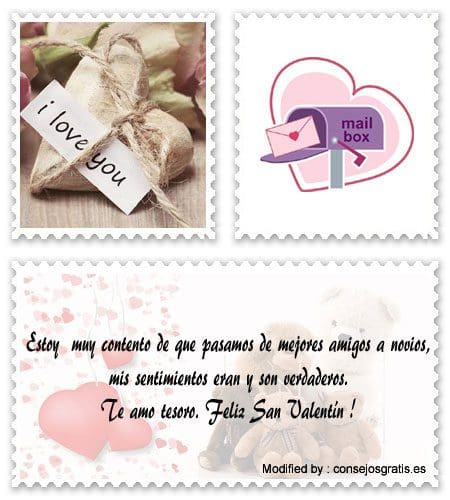 Textos bonitos de amor para San Valentín para WhatsApp