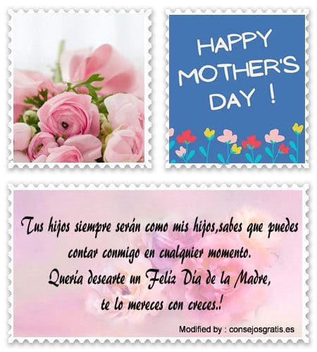 Saludos para el Día de la Madre para enviar por WhatsApp.#SaludosPorElDíaDeLaMadre
