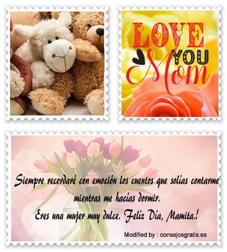 bonitas postales para para dedicar a Mamá el Día de las Madres.#MensajesPorElDíaDeMadreParaMadreFallecida