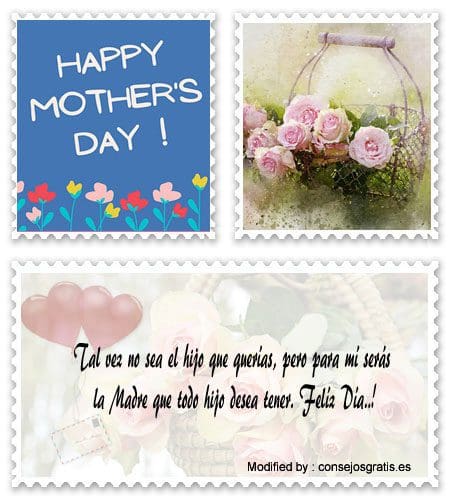 Originales saludos por el Día de las Madres para enviar por WhatsApp.#MensajesPorElDíaDeLaMadre