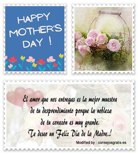 Descargar frases cortas y bonitas para el Día de la Madre para celular.#SaludosPorElDíaDeLaMadre