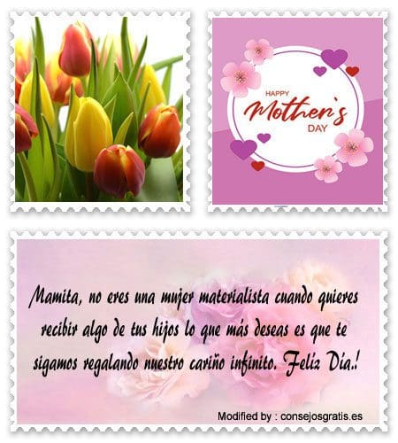 Mensajes bonitos para el Día de la Madre para mandar por WhatsApp.#SaludosPorElDíaDeLaMadre