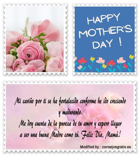 Los mejores textos para enviar el Día de la Madre por Messenger.#SaludosPorElDíaDeLaMadre