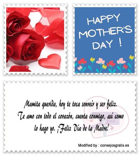 Descargar bellas imágenes para el Día de la Madre para Facebook.#SaludosDíaDeLaMadre