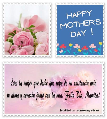 Descargar originales dedicatorias para el Día de la Madre.#TarjetasPorDíaDeLaMadre
